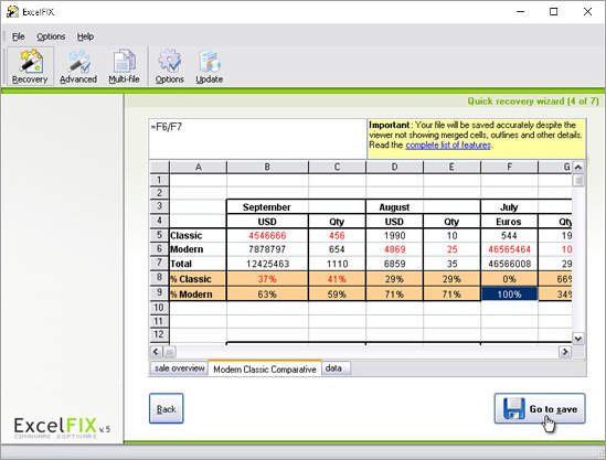 2. Định dạng khác nhau của Excel PDF