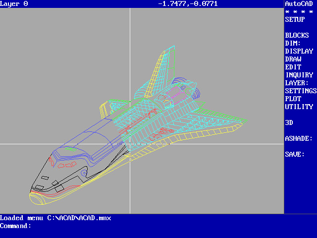 3. วิธีการทำงานร่วมกับโปรแกรม AutoCAD